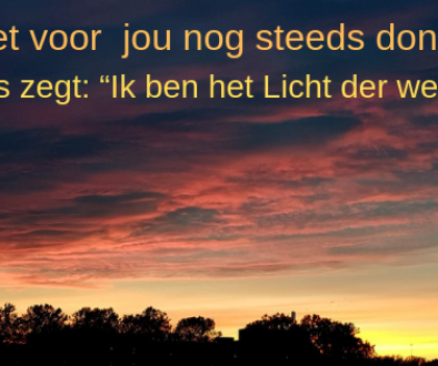 Is het voor jou nog steeds donker_