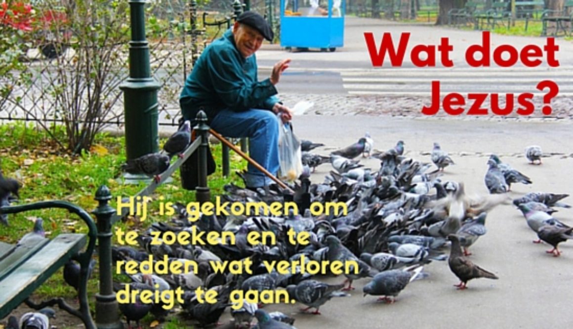 Wat doet Jezus-