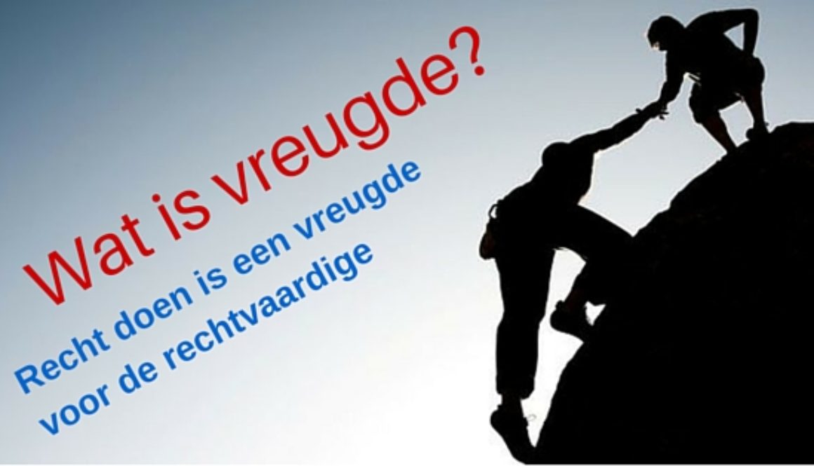 Wat is vreugde-