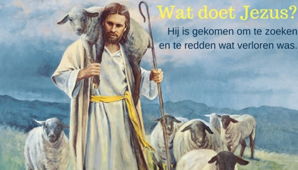 Wat doet Jezus- (1)
