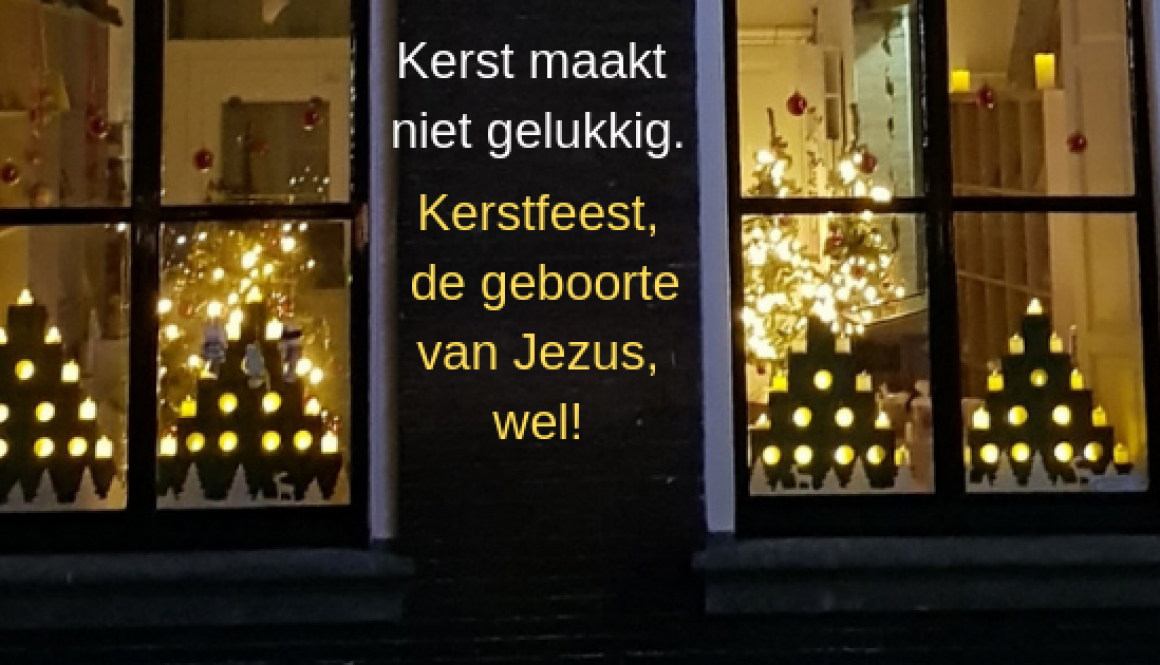 Kerst maakt niet gelukkig.