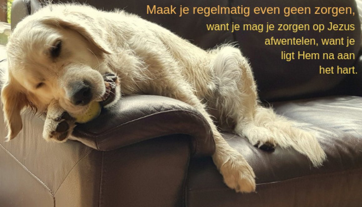 Maak je regelmatig even geen zorgen, Maak je regelmatig even geen zorgen,