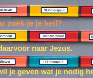 Waar zoek je je heil